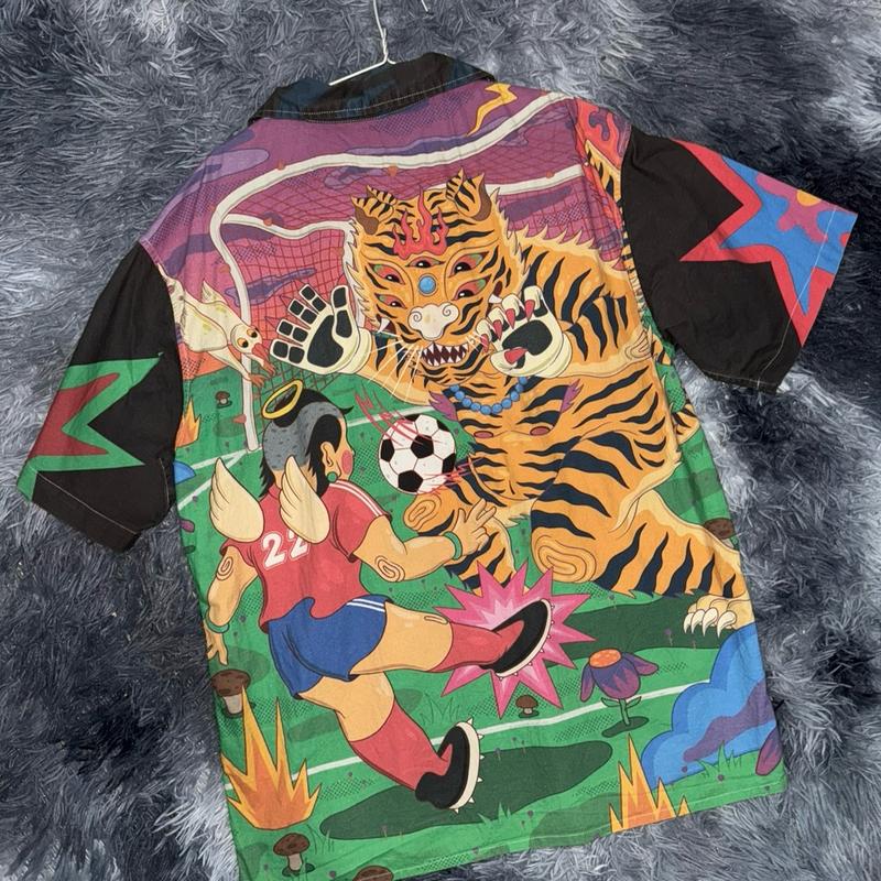 (new) áo sơ mi bobui tiger size S 1