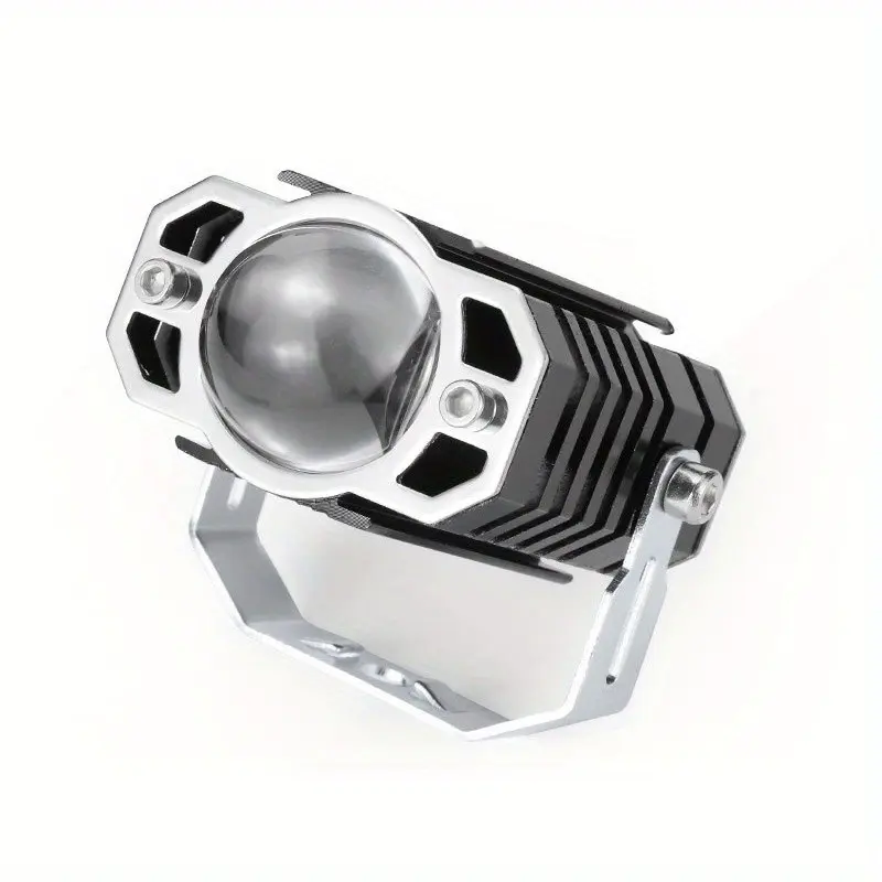 Đèn Lái Xe Mini, Đèn Chiếu Sáng LED, Màu Trắng Và Màu Vàng, Đèn Sương Mù, Không Thấm Nước, Đèn Chiếu Điểm, Thích Hợp Cho Ô Tô Và Xe Máy, Đèn Pha Thông Dụng Chùm Cao Và Thấp, 12-80V, Siêu Sáng 7