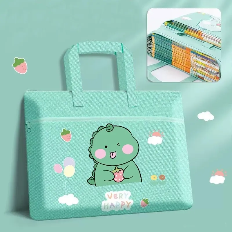 【MIAN】Balo, Túi Học Phụ Đạo Dáng Ngang - Túi Xách Họa Tiết Hoạt Hình Dễ Thương Tiện Dụng Cho Học Sinh (tuyển sỉ) 5