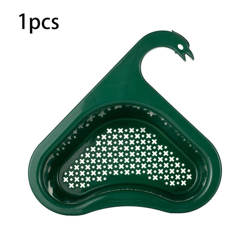 Product Introduction of Kitchen Sink Filter Swan Drain Basket Garbage Filter Shelf Strainer Leftover Sink Hanging Rack Multifunctional Drainage Basket 6