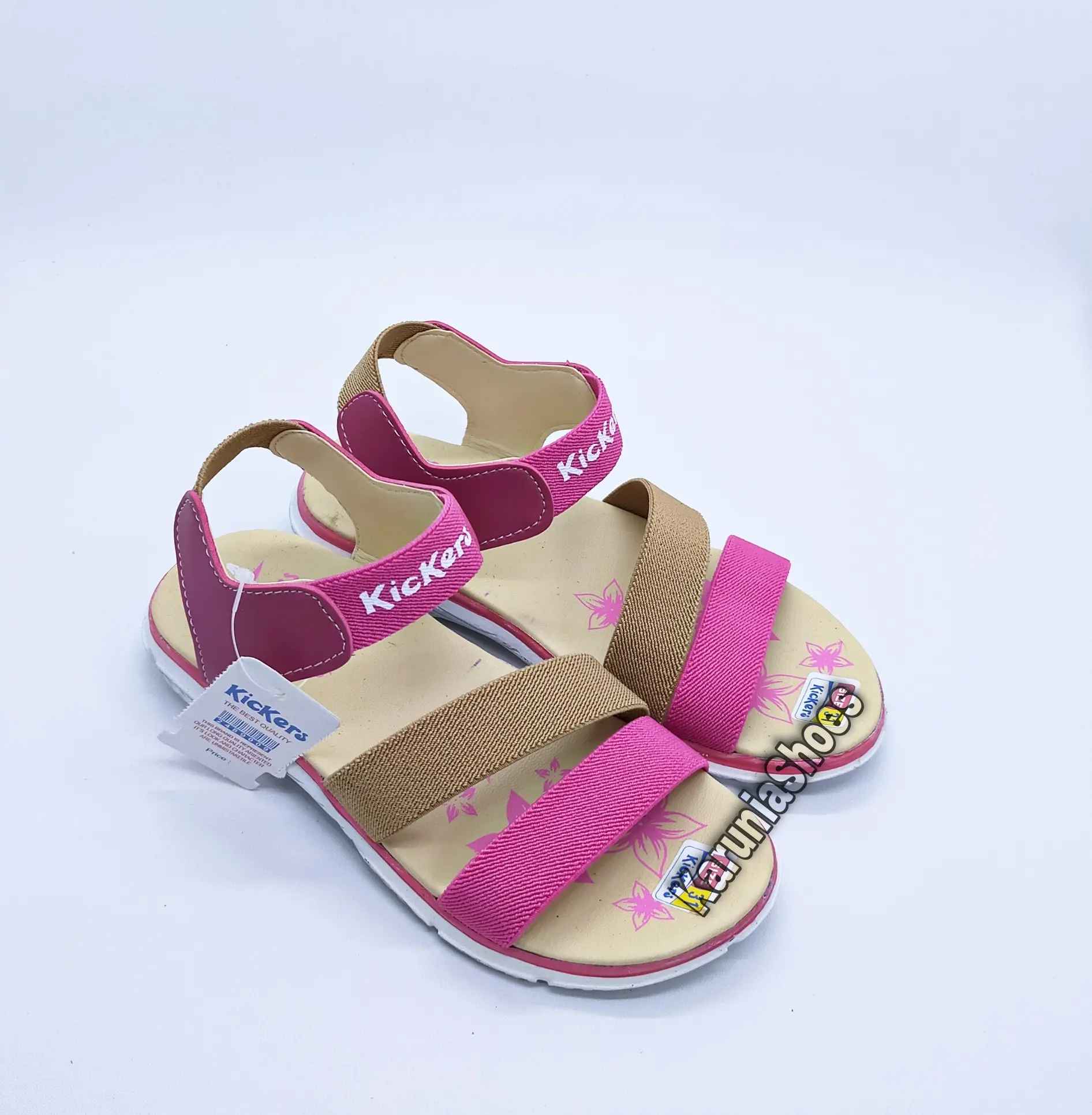 Sandal Anak Peremuan Kickers Elastis Terbaru Best Quality