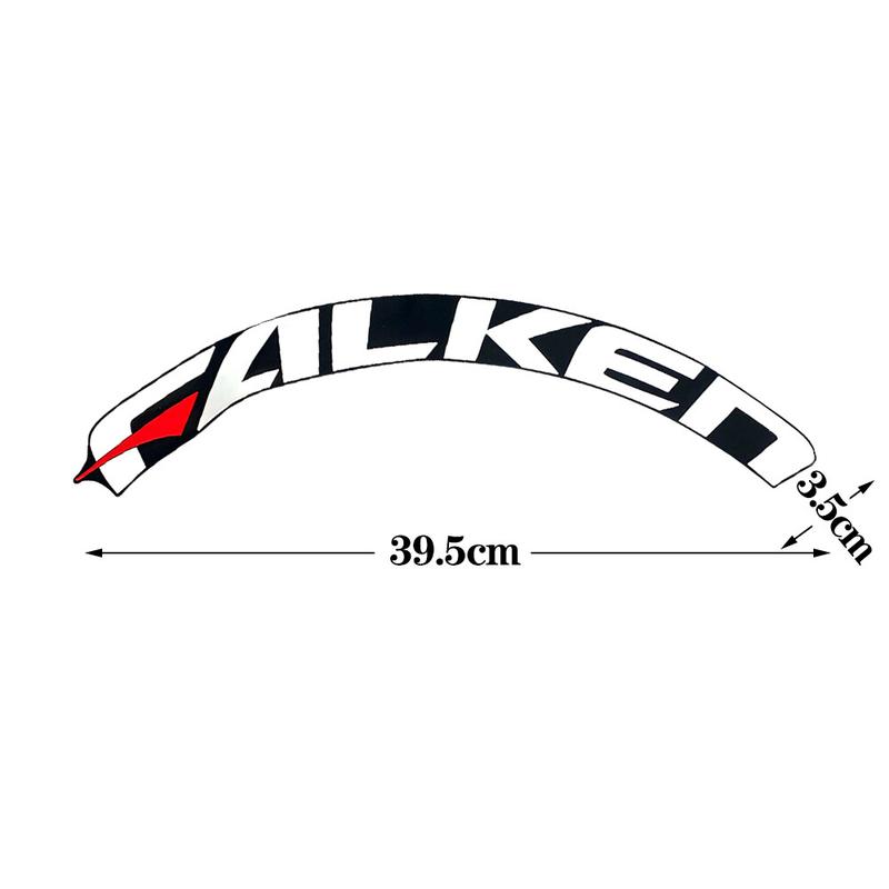 Product Introduction of Falken 3D Siamese Tire Letter Stickers Car Wheels Rubber Decorative Sticker [ In Stock ] 1