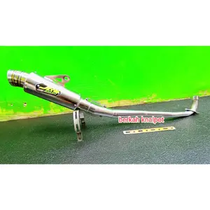 Knalpot racing JRM untuk motor BEBEK ALL SERIES BARU VARIANT/TYPE Jupiter Z Z1 Burhan Robot Vega R RR ZR Supra X 125 kharisma Blade Revo astrea legenda Smash Titan Shogun Bulat Motorcycle