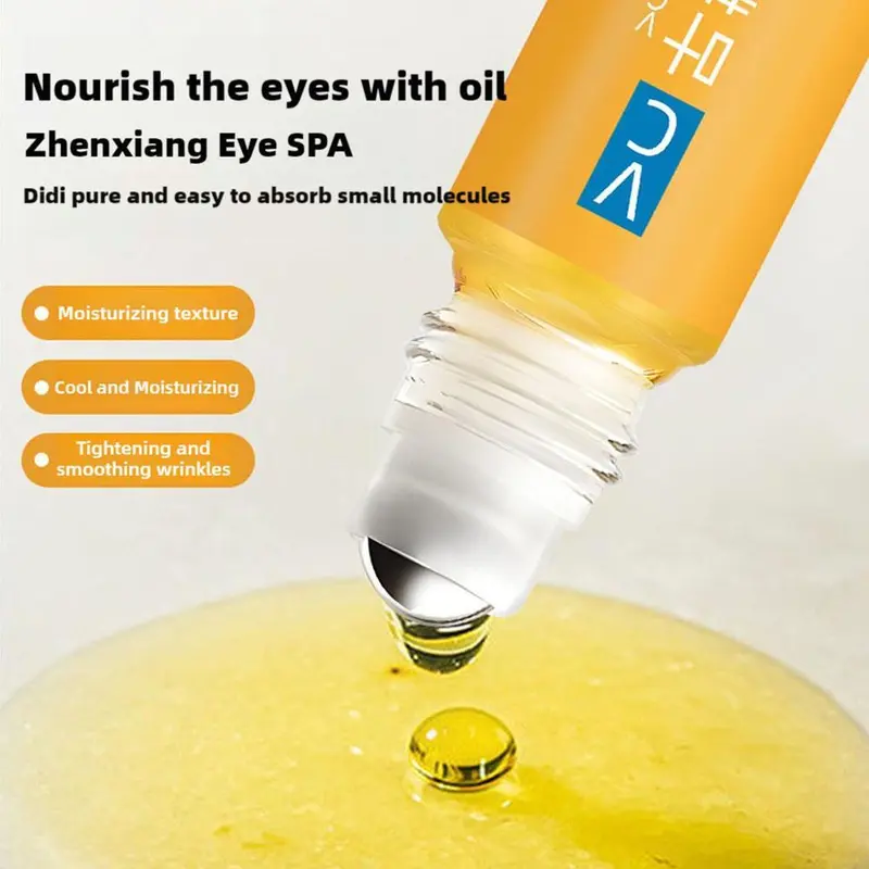 （Combo 5）Serum Mắt Lutein, 8ml, Dầu Cho Túi Mắt, Con Lăn Mắt, Dầu Dưỡng Ẩm, Giảm Bọng Mắt, W1F1 4