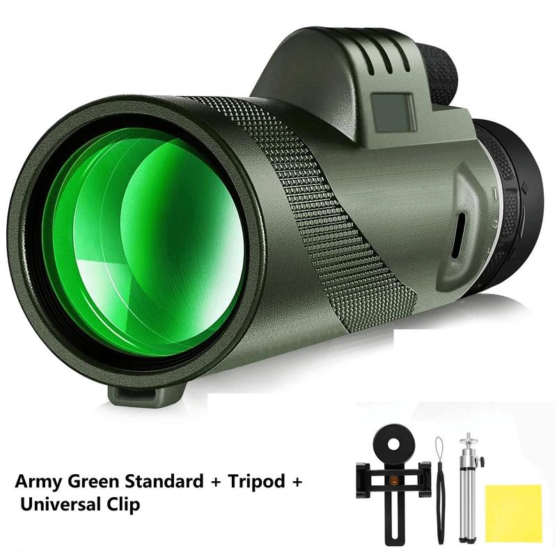 Product Introduction of High-power 50X60 Telescope Magnifying Glass Bird-watching Binocular Remote Zoom BAK4 Prism, Outdoor Camping and Hunting 20