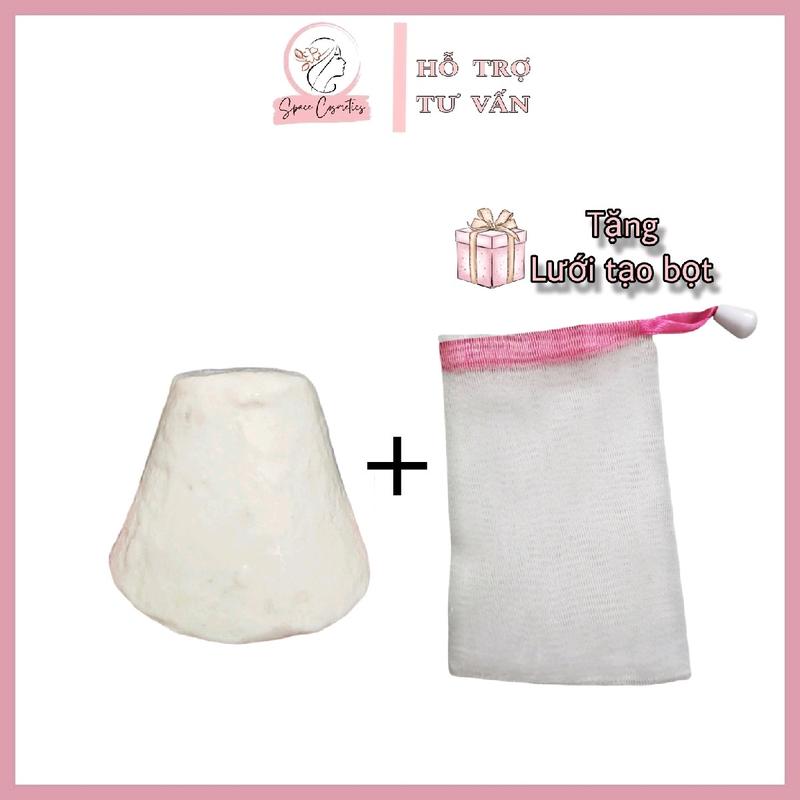 Xà phòng sữa dê chuẩn Tân Cương tự nhiên, lành tính hỗ trợ dưỡng trắng da body, phục hồi da cháy nắng