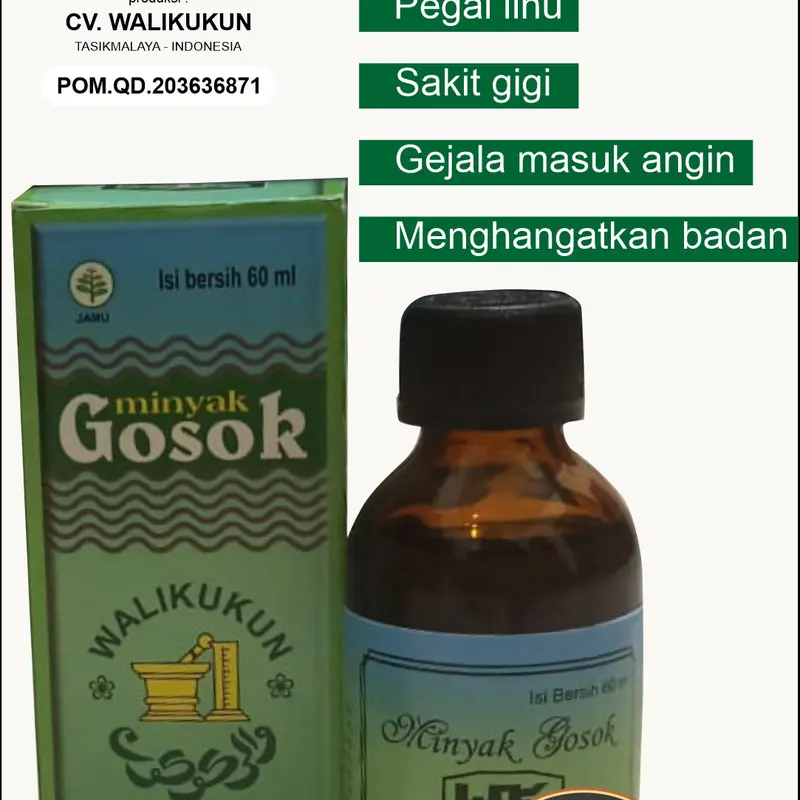 Minyak gosok walikukun original 60ml 1