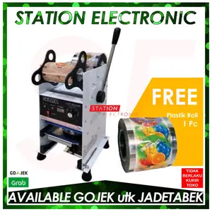 Getra ET-D8S / ET-D8SM Manual Cup Sealer with Counter Digital (Mesin Cup Sealer dengan penghitung digital)