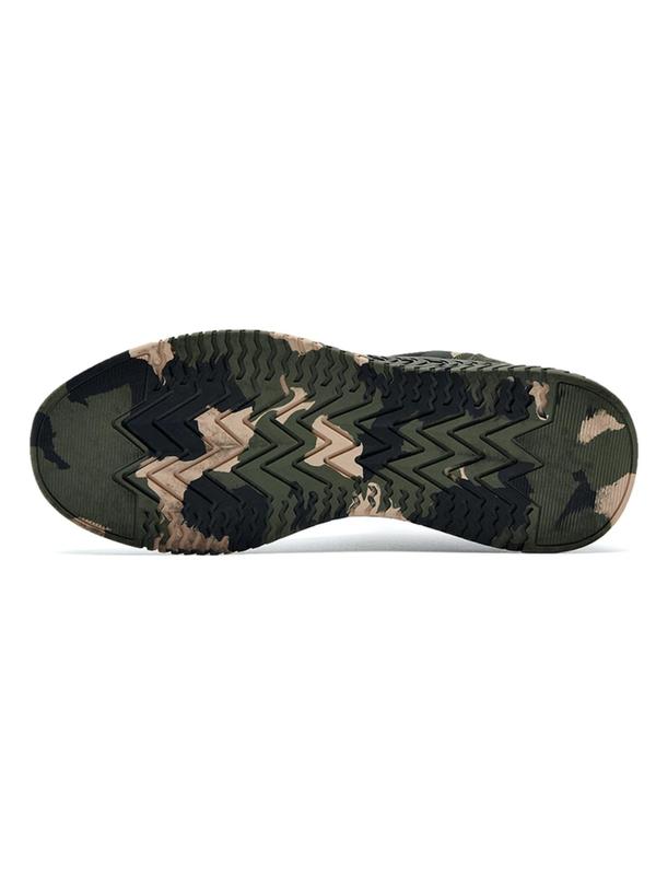 1 Pair Camo Pattern Lace Up High Top Canvas Sneakers, Casual Sporty Trainers for Outdoor Activities, Outdoor Casual Sports Shoes, Gym Shoes, Footwear 8