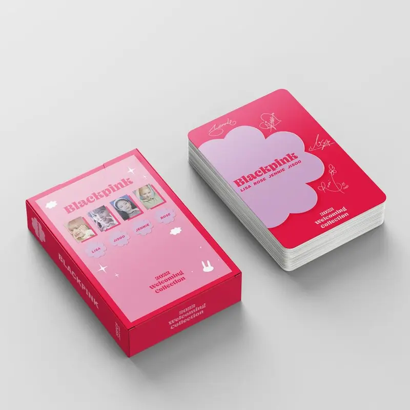Bộ 55 Card Black pink 2022 Bo Góc [xuongtranhducanh] 7