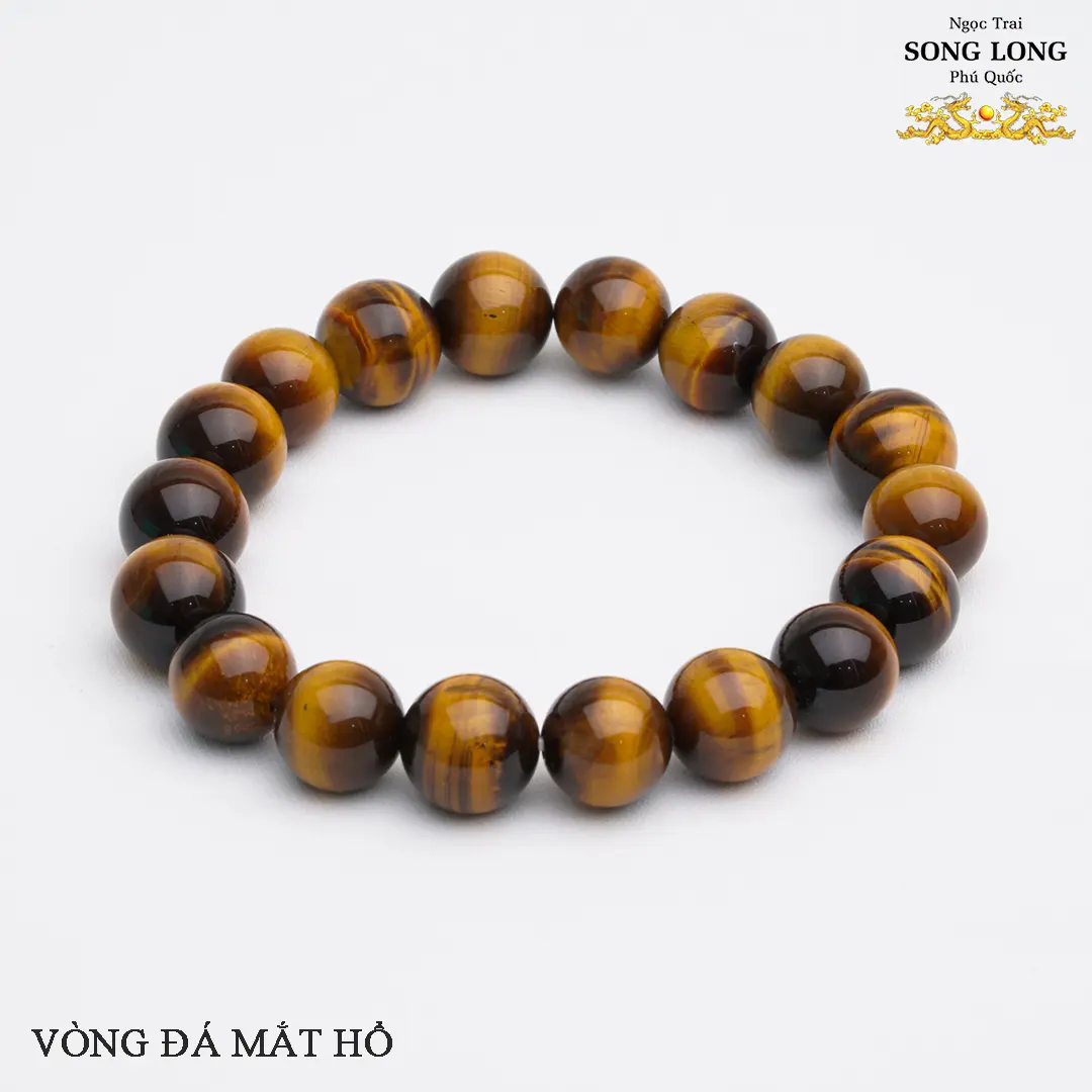 [QT] Vòng tay mắt hổ thanh lịch 10mm