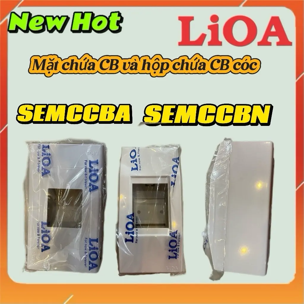 Mặt chứa và hộp chứa 1 CB cóc chính hãng LIOA