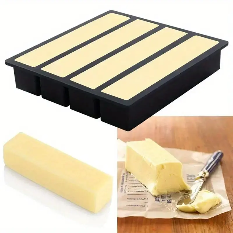 Silicone Ice Cube Tray, 2 Counts Long Stick Ice Cube Mold, Easy Release Flexible Ice Tray for Chilled Drinks & Food Preparation 3