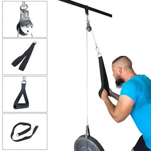 Katrol Fitness Gym DIY Pulley Cable Machine Arm Bicep