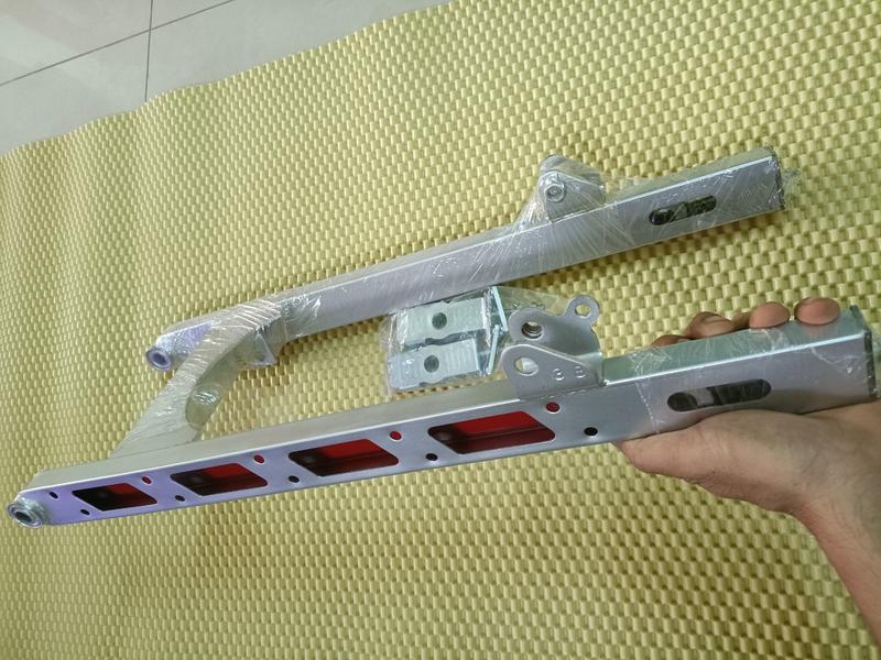 Gấp xe Sirius Jupiter phay lổ dài 55cm tặng kèm pát tăng sên và cốt gấp