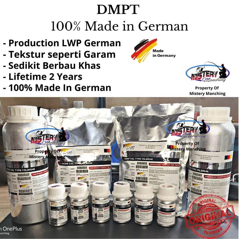 DMPT atau Vanili Jerman Original/ Attractant Semua Jenis Ikan/ DMPT Murni Bentuk Kristal/ Umpan Segala Ikan/ Essen Segala Cuaca Ikan Pancing 1