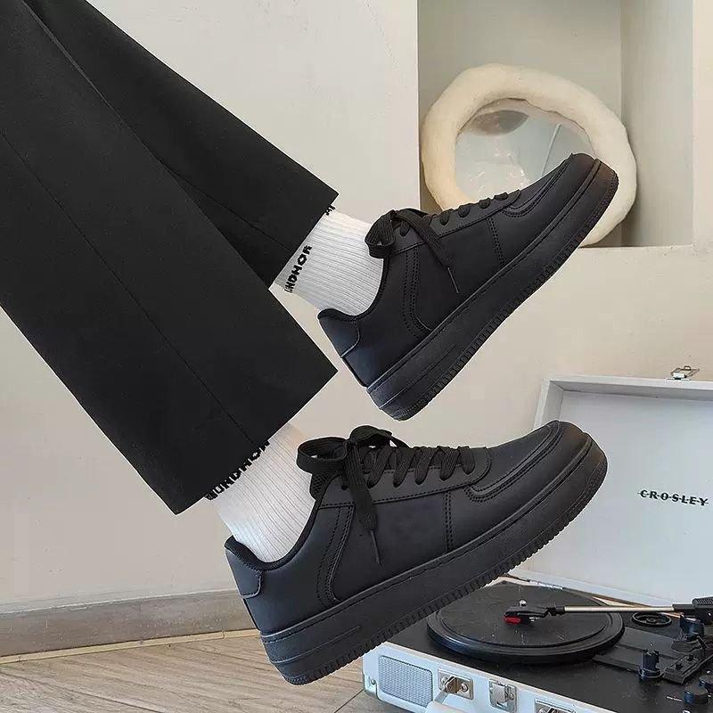 Product Introduction of Giày thể thao giày cặp tăng chiều cao nam nữ (MQ1) khâu full đế đóng hộp cẩn chận Sneaker Shoes Đế Bằng af1 9