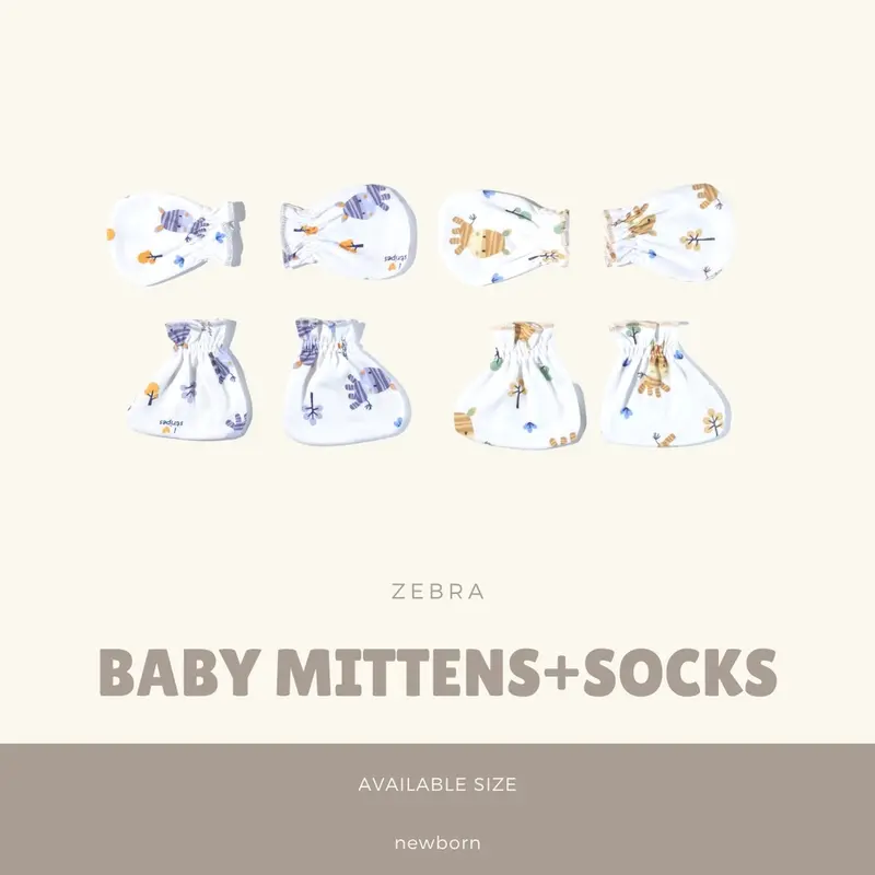 Nova STK Bayi SNI - Sarung Tangan dan Kaos Kaki Bayi seri Polos dan Motif 3