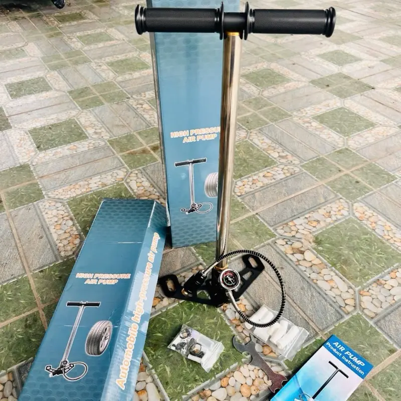 bơm cao áp fb con hổ , bơm nén khí đồng hồ to 50mpa bơm 300kg hơi máy  bơm  nước  12v may  bom  nuoc  gia van  1  chiều  khí  nén máy  bơm  chìm