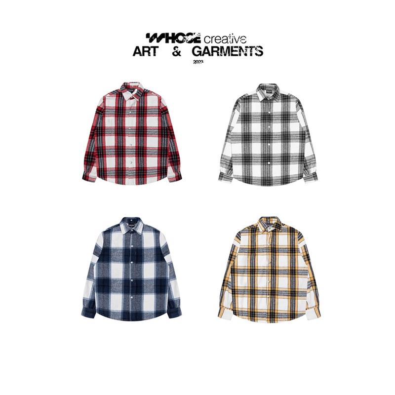 FLANNEL JACKET VER2 - Áo sơ mi khoác ngoài Whose Studio Nam nữ