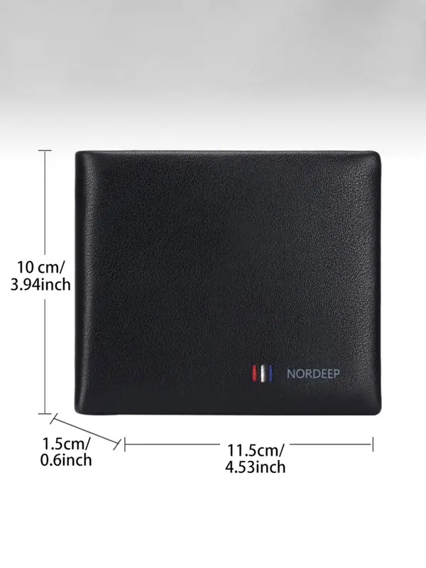 Men's Business Style Solid Color Card Holder, Casual Trendy Card Holder, Fashionable Card Holder for Daily Use 1