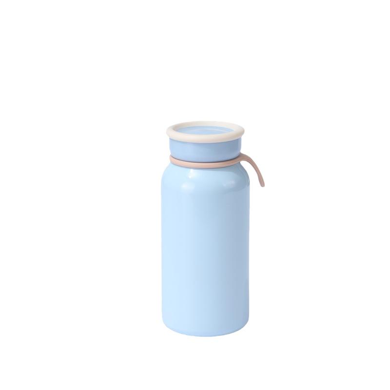 Cốc Sữa, Cầm Tay Mini, Thiết Kế Dễ Thương Cổ Điển Và Đơn Giản, Giữ Dây Nhật Bản, Cốc Giữ Nhiệt, Thích Hợp Cho Học Sinh, Thiết Kế Mới 3