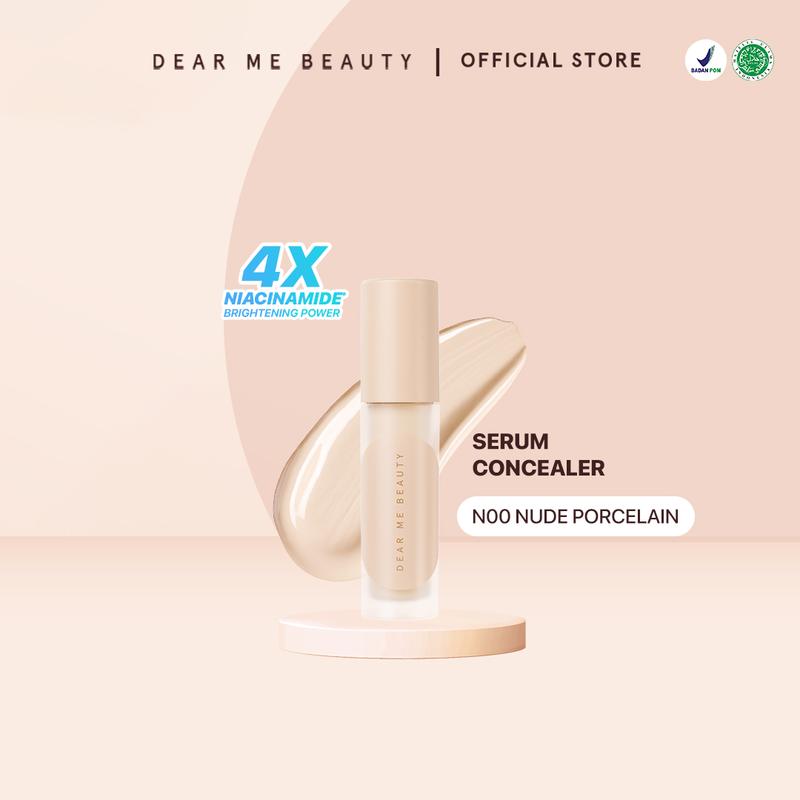 [Belanja 150rb Free Dear Kyla] Dear Me Beauty Serum Concealer C01/N00/N02/N04/Serum Color Corrector Green 4