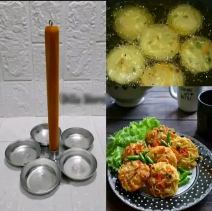 cetakan bakwan 5 lubang / cetakan bakwan ote-ote / bala-bala