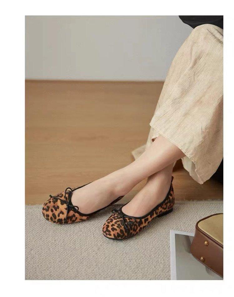 Product Introduction of Giày Lười Nữ, Đầu Tròn, Cắt Thấp, Thiết Kế Thắt Nơ 27