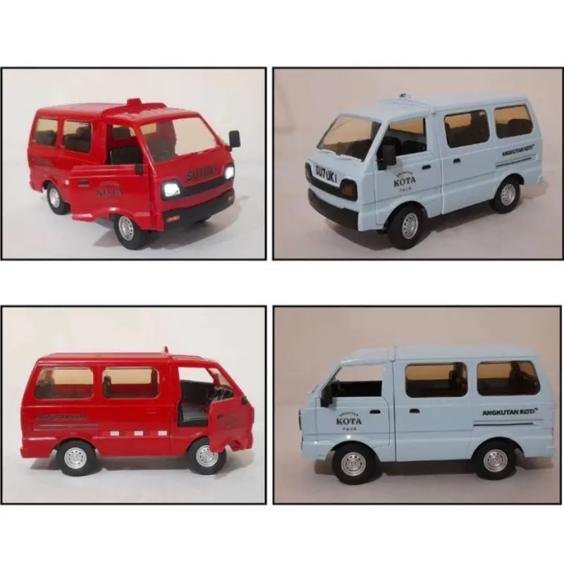 RC Angkot Suzuki Carry Remote Control 2.4 Ghz Baterai Charge - Mainan Mobil Remot Kontrol Angkutan Kota Umum Batre Cas Koleksi Anak Laki Perempuan - Bus Basuri Telolet 1