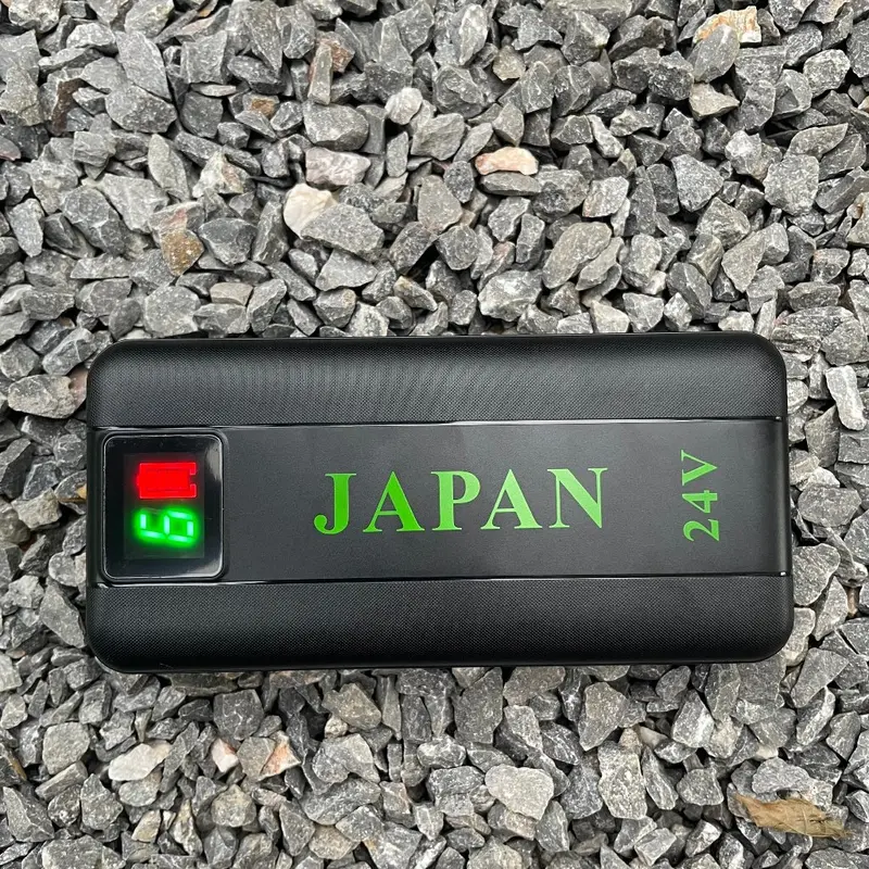 Bộ phụ kiện áo điều hoà JAPAN 24V 6 cấp gió (hàng xịn) gồm : Pin 94000mah 24V + sạc + quạt 9 cánh️ 24V (12-16 tiếng) 1