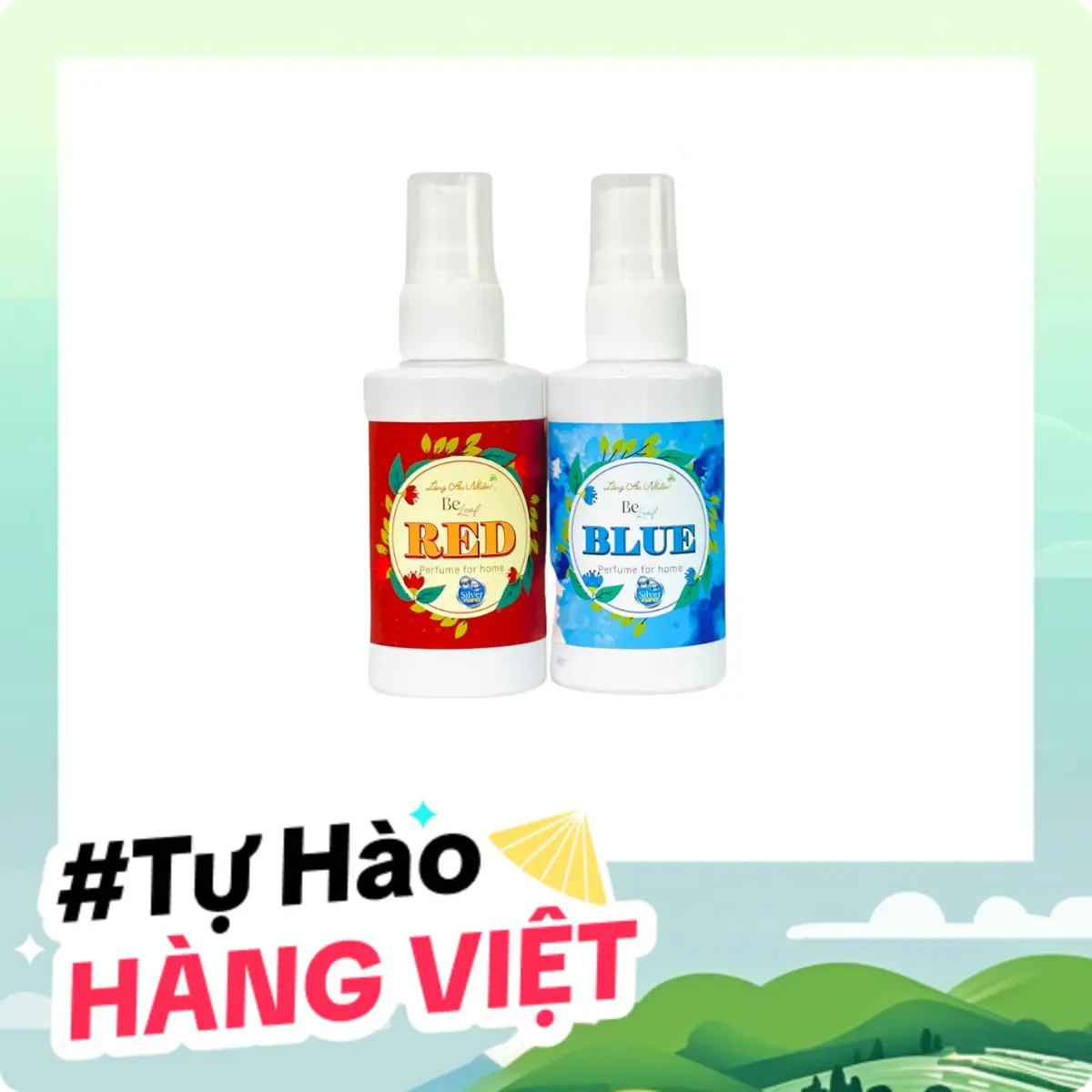 Nước Hoa Xịt Phòng Be Leaf Red & Blue