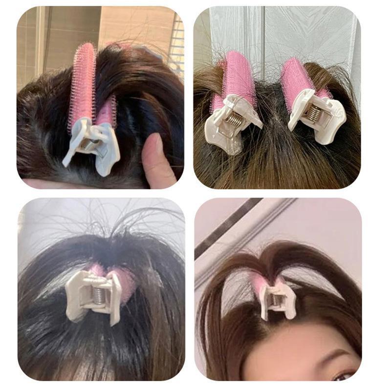 Hair Rollers With Clips, Instant Hair Volumizing Clip, Hair Curlers ...
