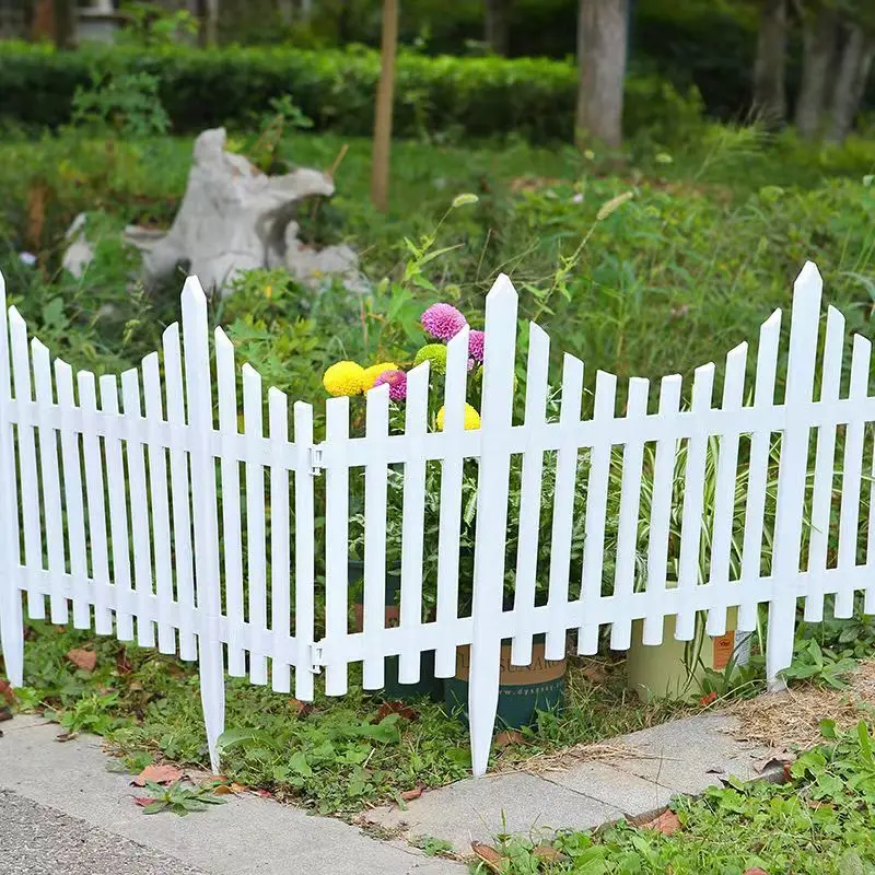 รั้วบ้านรั้ว DIY รั้วสีขาว รั้วบ้าน รั้วผัก รั้วพลาสติก รั้วตกแต่งสวน รั้วปลูกต้นไม้