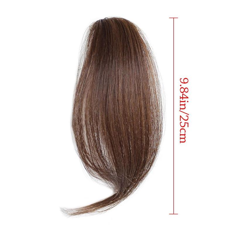Tóc Mái Giả, Thời Trang, Tự Nhiên, Vô Hình, Viền Bên 3D, Kẹp, Siêu Nhẹ, 2 Cái / Bộ, Dành Cho Nữ 2