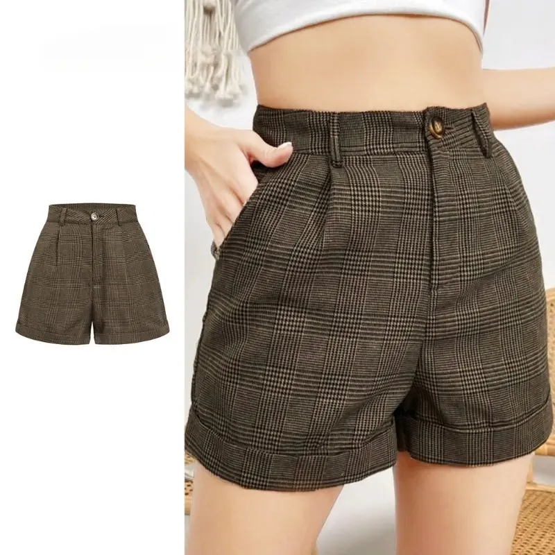 Trang Phục Thường Ngày Cho Nữ, Họa Tiết Kẻ Sọc, Có Túi, Dài Ngắn, L108ED670