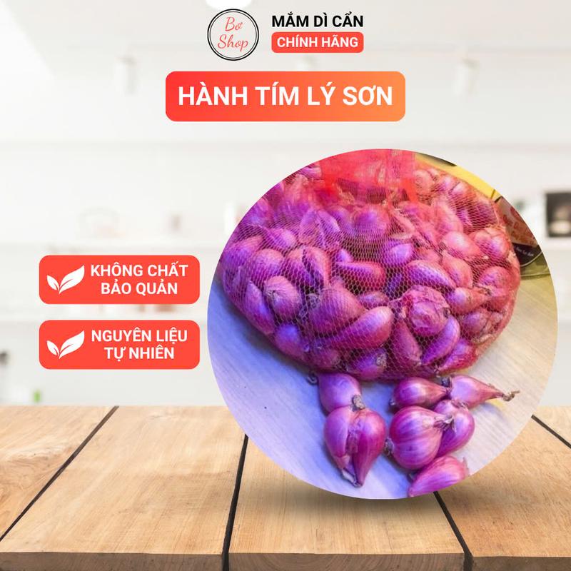 Hành tím Lý Sơn Loại 1 - Đặc sản Quảng Ngãi thơm ngon chính gốc Food Cay siêu ngon 1KG Snack Chua