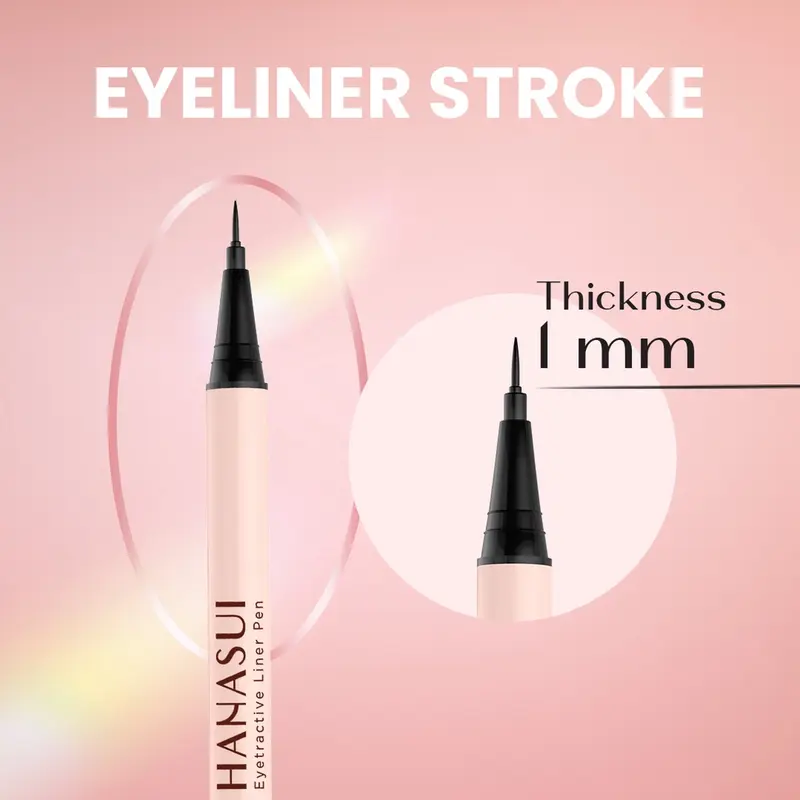 Hanasui Eyetractive Liner Pen Eyeliner Lasting Waterproof 3