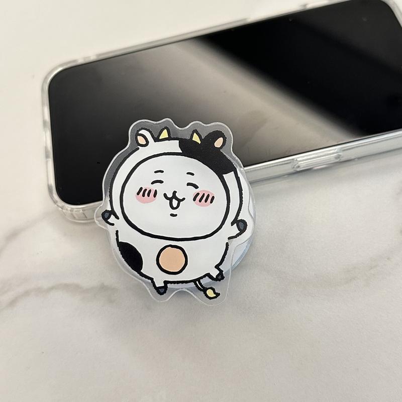 Product Introduction of Japanese Cartoon Chiikawa Magnetic Suction Bracket Cute Giikawa Lazy Bracket opposite Sex Epoxy Airbag Bracket 7