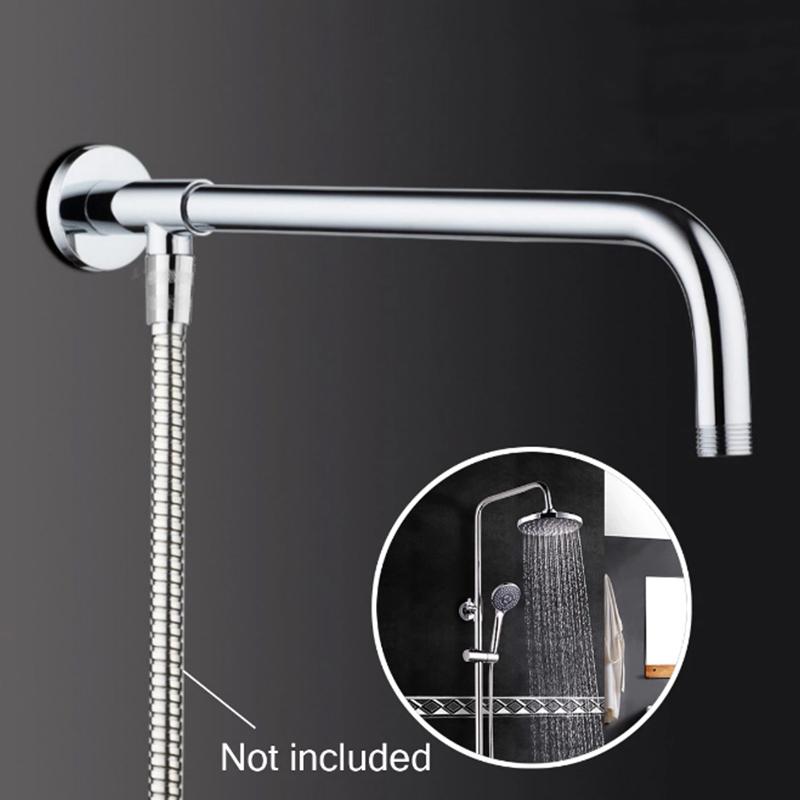 Wall Flange Shower Tancap Dinding Flange Shower Kran Cabang Air Pipa Stainless 1/2 Inch JS-57 4