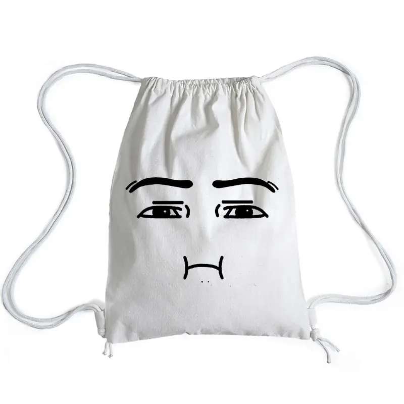 Tas Ransel Serut Mewing - Stringbag Wanita Viral Aesthetic Lucu Sekolah l Digedot.id 1