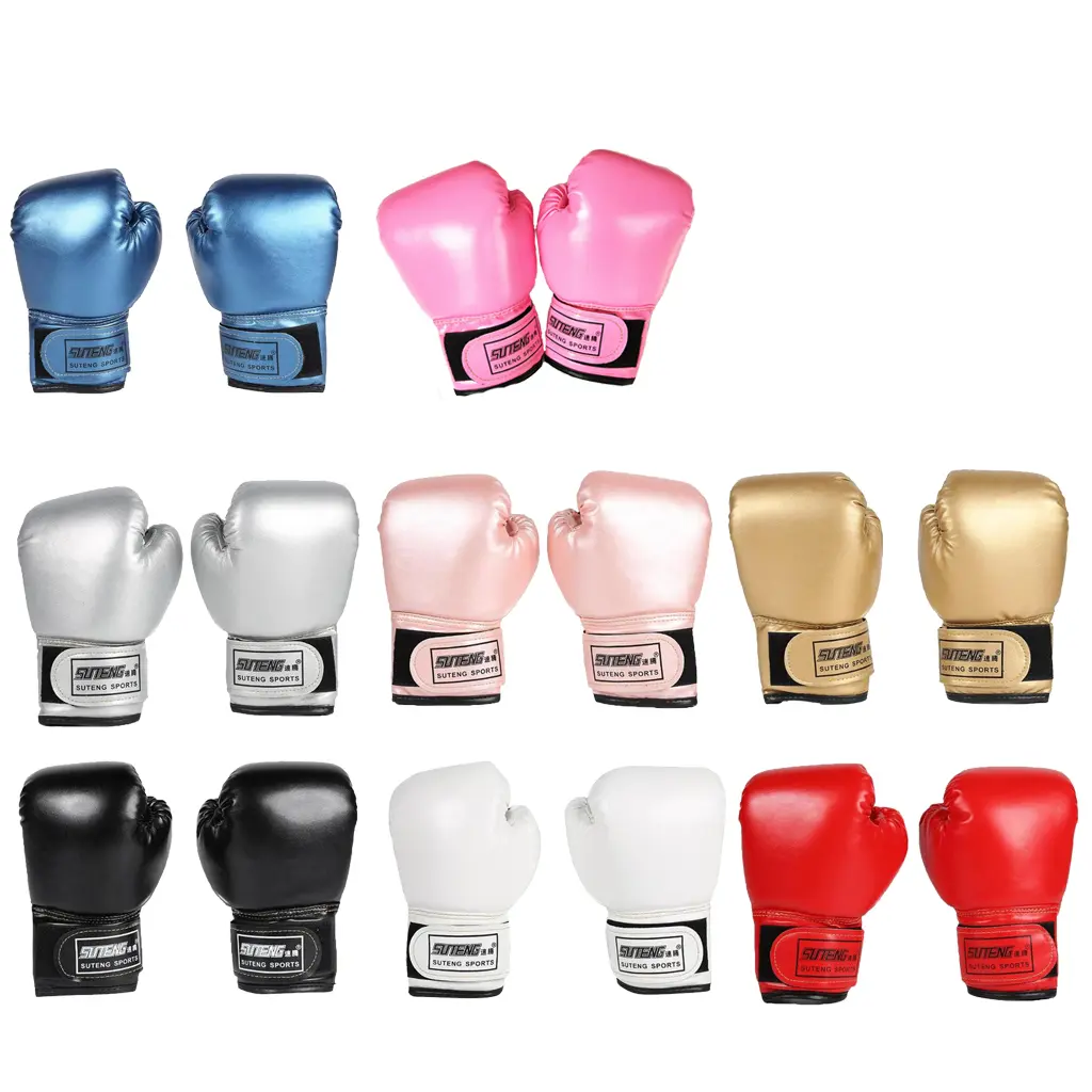 3-10 Years Boxing Gloves Training Gloves Sparring Punching Gloves Welterweight Kickboxing, MMA, Punching Bag Gloves