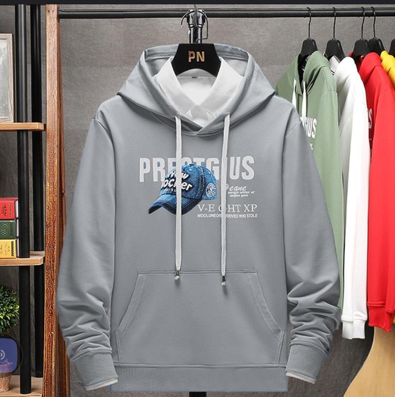 Product Introduction of áo nỉ nam nữ hoodie túi mũ  forn rộng hình cái mũ 6