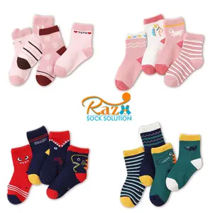[ 4 PASANG ] KAOS KAKI ANAK MOTIF TK/SD Sd Fashion