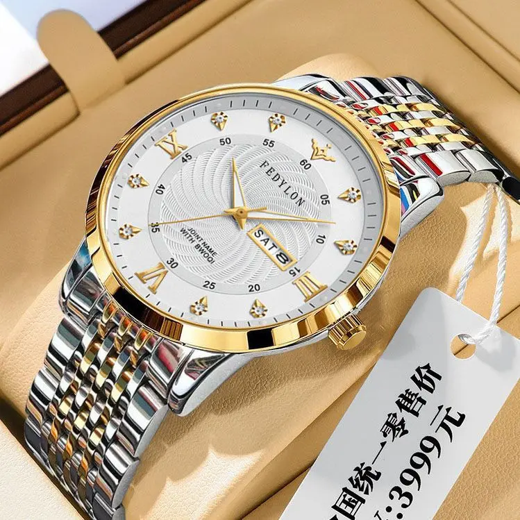 Đồng Hồ Cơ Tự Động, Chính Hãng, Nhập Khẩu Thụy Sĩ, Không Thấm Nước, Dạ Quang, Thép Không Gỉ, Lịch Nam, Thời Trang, Rỗng Mỏng, Dành Cho Nam