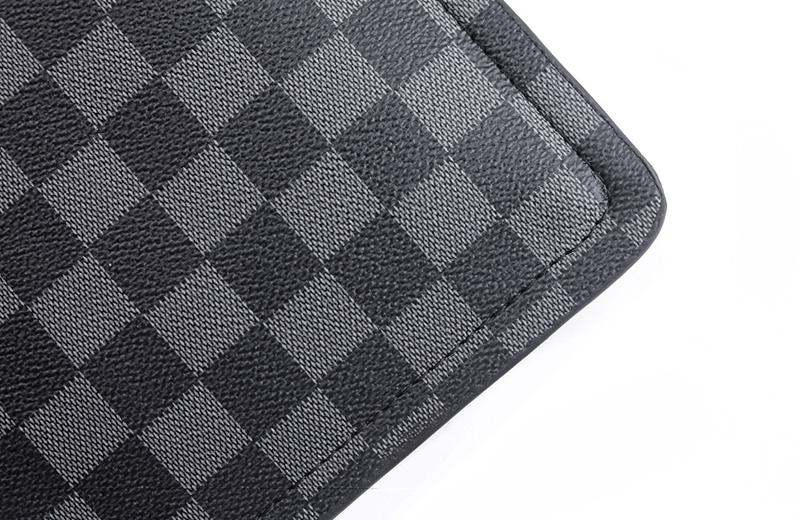Product Introduction of New Men's Personalized Clutch Chessboard Grid Contrast Color and Versatile Trendy Clutch Large Capacity Mobile Phone Bag Wholesale 26