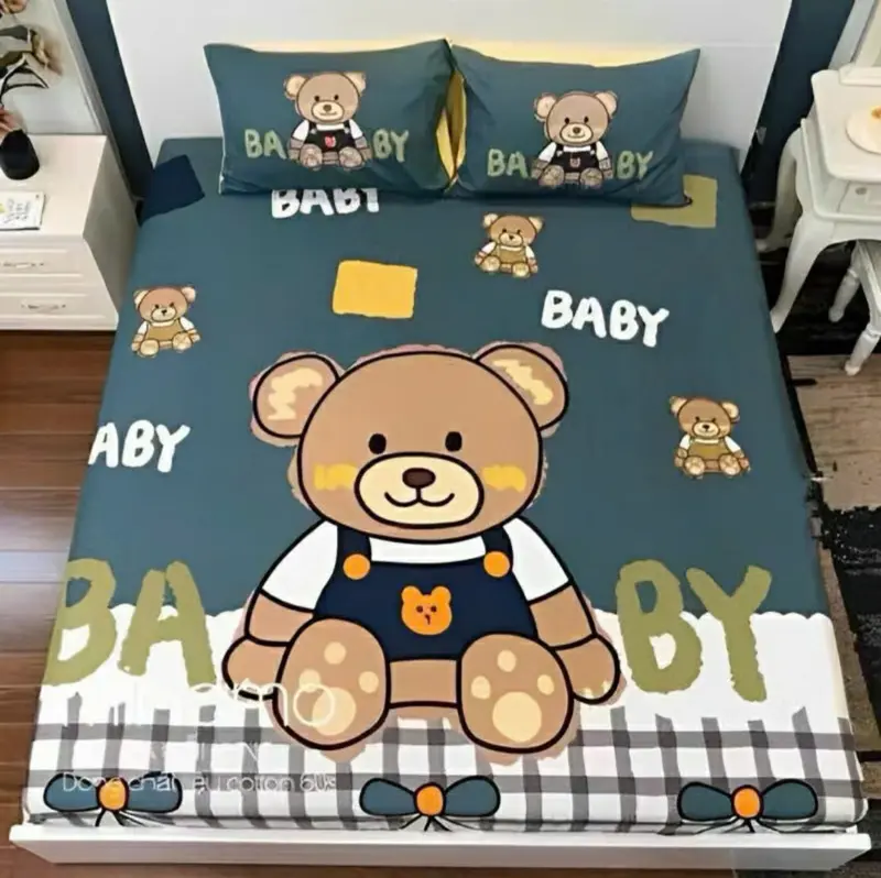 Ga chống thấm cotton cao cấp không bí, không sột soạt (không kèm vỏ gối) 3