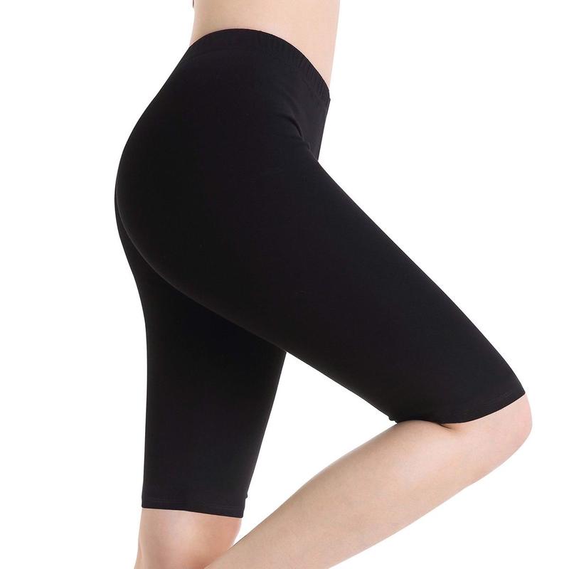 PASTELINK - LEGGING HITAM FULL COTTON!! 2