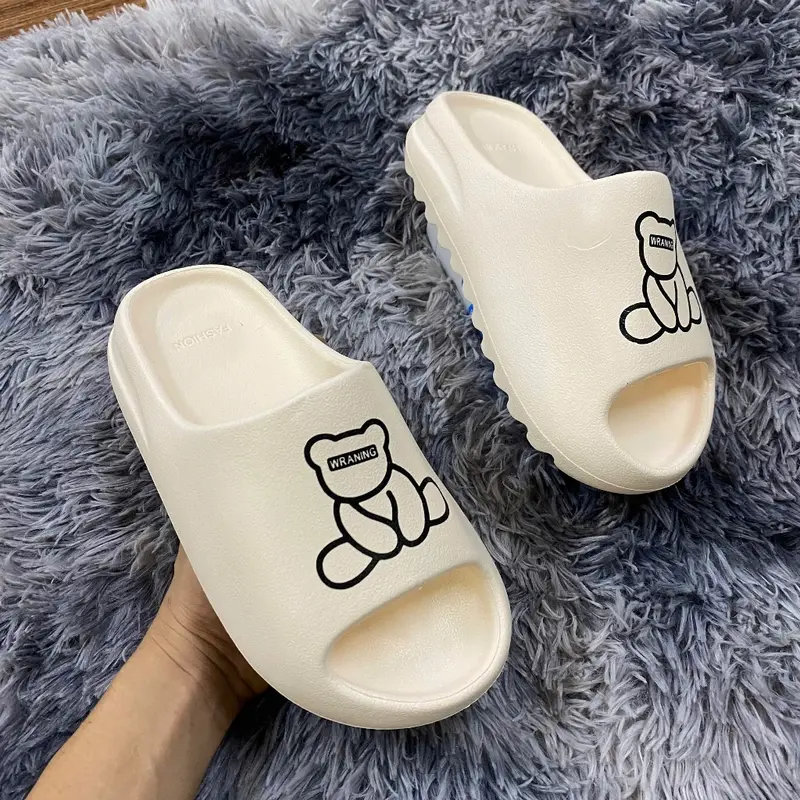 Dép Bánh Mì, Dép Quai Ngang Nam Nữ 3 Màu Vân Nhám Đế Cao, Dép Thời Trang TH 999 Slipper DéP 0