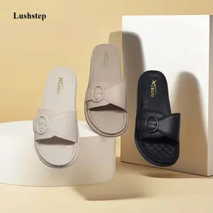 Lushstep Sandal Selop Wanita Motif Terbaru | Slip On Wanita Masa Kini Modis dan Viral | Gesper bisa di Setel Ukurannya